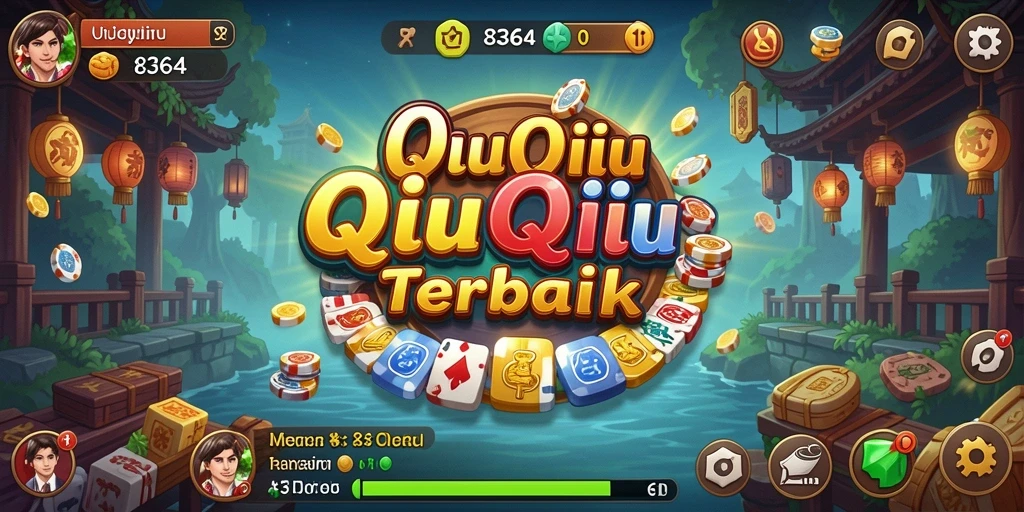 Screenshot gameplay QiuQiu yang seru dan menantang.