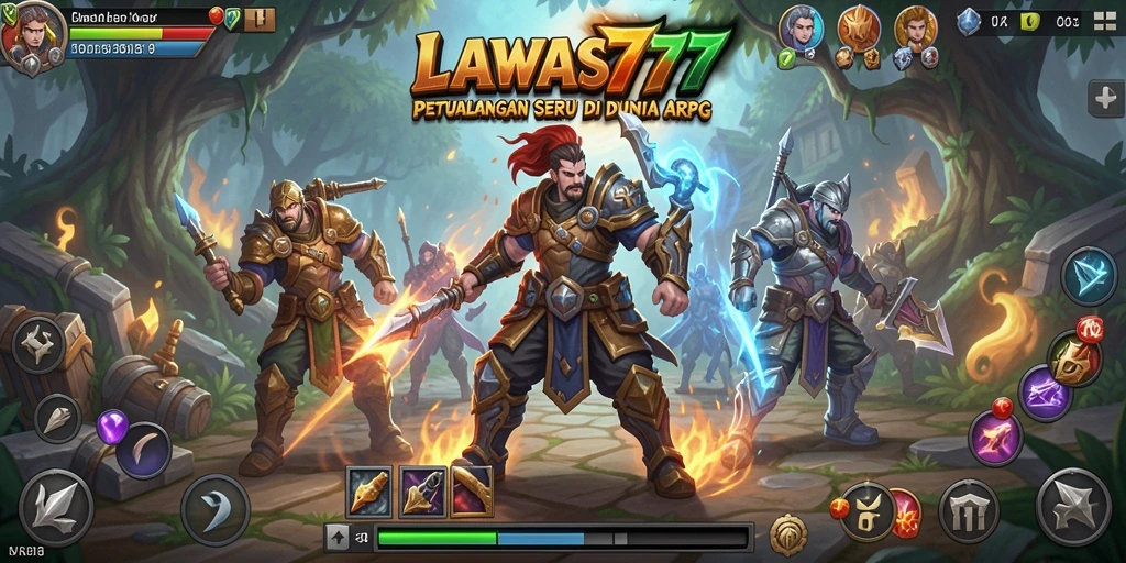 Screenshot menunjukkan aksi seru dalam gameplay LAWAS777 yang mendebarkan.