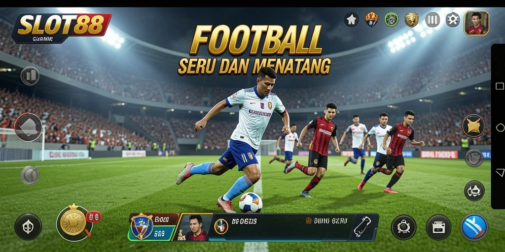 Tampilan gameplay SLOT88 yang mendebarkan dan realistis di lapangan.